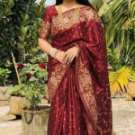 জাপানি সিল্ক শাড়ি ব্লাউজ