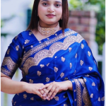 জাপানি সিল্ক শাড়ি ব্লাউজ
