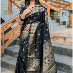 জাপানি সিল্ক শাড়ি ব্লাউজ
