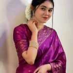 জাপানি সিল্ক শাড়ি ব্লাউজ