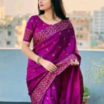 জাপানি সিল্ক শাড়ি ব্লাউজ