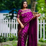 জাপানি সিল্ক শাড়ি ব্লাউজ