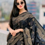 জাপানি সিল্ক শাড়ি ব্লাউজ