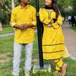 শার্ট এবং টু পিস কাপল সেট