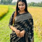 জাপানি সিল্ক শাড়ি ব্লাউজ
