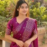 জাপানি সিল্ক শাড়ি ব্লাউজ