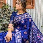 জাপানি সিল্ক শাড়ি ব্লাউজ