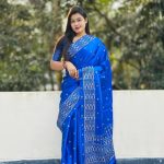 জাপানি সিল্ক শাড়ি ব্লাউজ