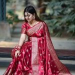 জাপানি সিল্কের শাড়ি ব্লাউজ