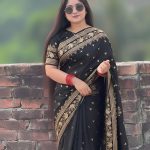 জাপানি সিল্কের শাড়ি ব্লাউজ