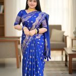 জাপানি সিল্কের শাড়ি ব্লাউজ