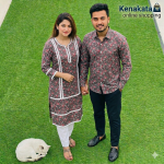 শার্ট এবং টু পিস কাপল সেট