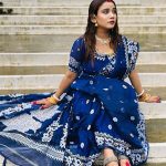 চান্দুরি সিল্ক শাড়ি ব্লাউজ
