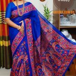 চান্দুরি সিল্ক শাড়ি ব্লাউজ