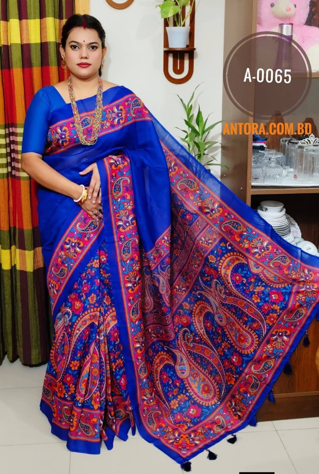IMG-20260410-WA0172 চান্দুরি সিল্ক শাড়ি ব্লাউজ - Image 1