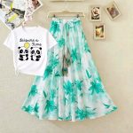 New skirt and t shirt