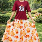 New skirt and t shirt