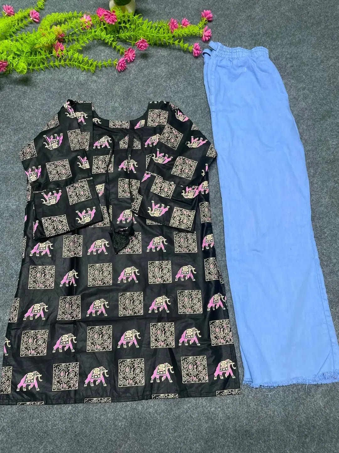 IMG-20260717-WA0037 কূর্তি প্যান্ট সেট - Image 1