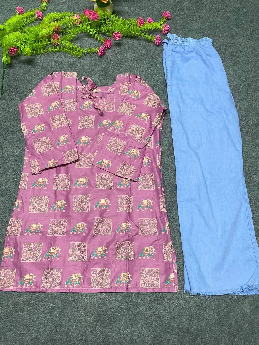 IMG-20260717-WA0040 কূর্তি প্যান্ট সেট - Image 1
