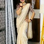 অরিজিনাল জিমিচু ফেব্রিক্স এর শাড়ি রেডিমেড ব্লাউজ