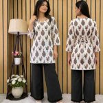 Kurti pant two piece set