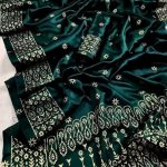 জাপানি সিল্কের শাড়ি পাঞ্জাবি কাপল সেট
